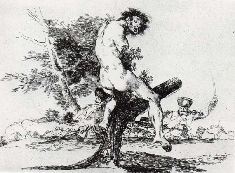 Francisco Goya Esto es peor